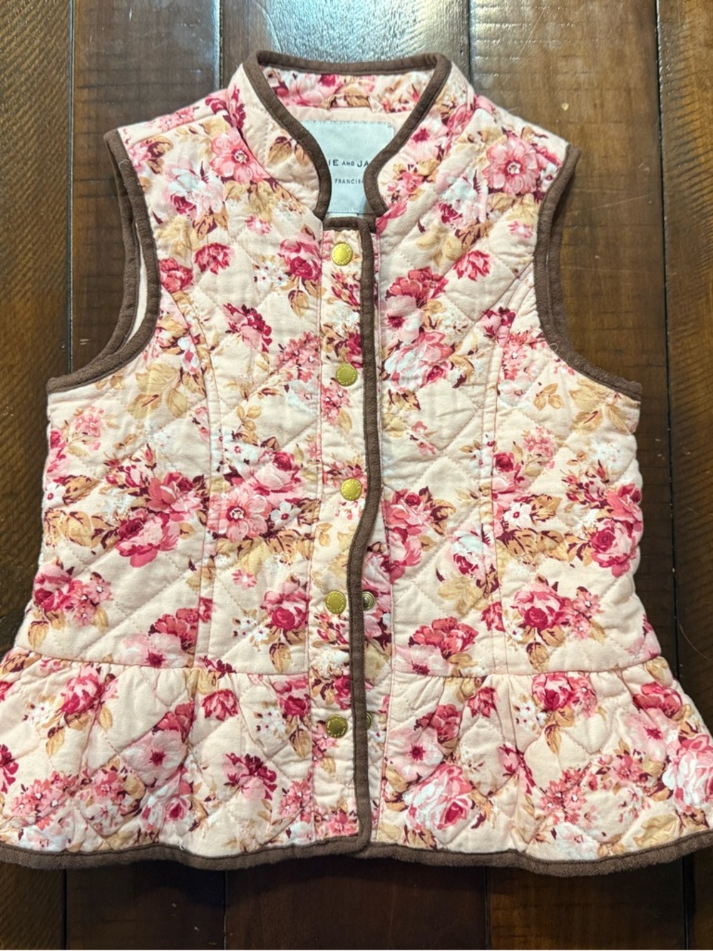 Janie and Jack girls vest size 5-6